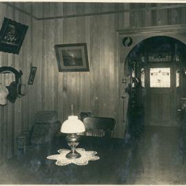War Service Homes Scheme, Mr W.H. Smith, Fairfield,  Qld - house completed  (interior view)