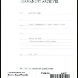 Papua New Guinea - Savings and Loan - Eastern Highlands League - General