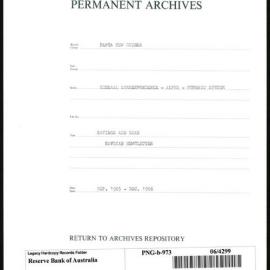 Papua New Guinea - Savings and Loan - Savloan Newsletter