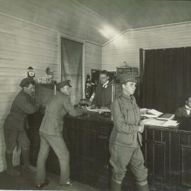 Commonwealth Bank - Branches - Liverpool - Premises (AIF) interior - September 1915 (plate 17)