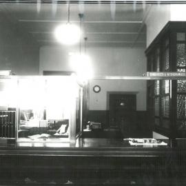Commonwealth Bank - Branches - Footscray - Interior - c.1920 (plate 40)