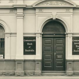 Commonwealth Bank - Branches - Melbourne, Victoria Street - Exterior - May 1930 (plate 45)