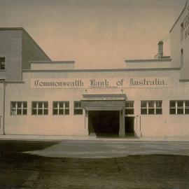Commonwealth Bank  - Branches - Brisbane - Creek Street temporary premises - Exterior - 1922 (plate 50)