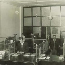 Commonwealth Bank - Branches - Kogarah - Interior of new branch premises - 1928 (plate 66)