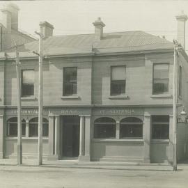 Commonwealth Bank - Branches - Hobart - General Banking Department, Cook's Buildings Elizabeth Street - Exterior -  20 January 1913 (plate 95)