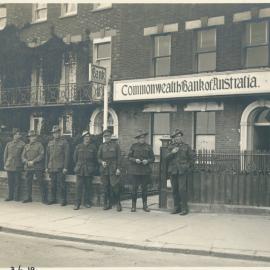 Commonwealth Bank of Australia - Branches - Weymouth (Military Branch UK) - Exterior - 3 June 1919 (plate 111)