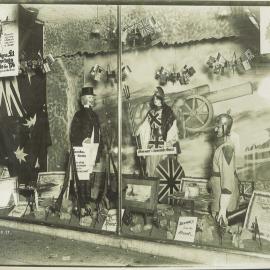 War Savings Week 8-13 October, 1917 - Window dressing competition: Bon Marche (plate 122)