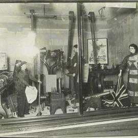 War Savings Week 8-13 October, 1917 - Window dressing competition: Anthony Hordern and Sons (plate 129)