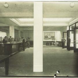 Commonwealth Bank - War Loan Department premises and staff - Interior of War Loan office in Post Office Chambers - 20 October 1917 (plate 134)