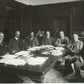 6th Commonwealth War Loan Conference held in Governor's office in Sydney - 21 February 1918 (plate 138)