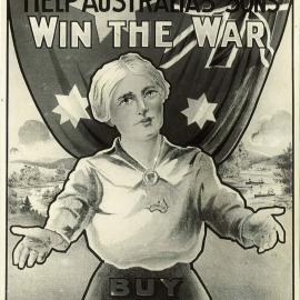 Sixth War Loan posters - 'Women! Help Australia's Sons win the war' (plate 139)