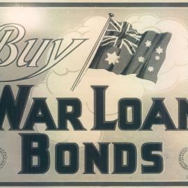 Commonwealth Bank - Sixth War Loan poster - 'Buy War Loan Bonds' (plate 145)