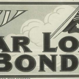 Commonwealth Bank - 6th War Loan posters and other printed material - Windscreen stickers and streamers - 1918 (plate 146)