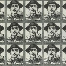 Sixth War Loan poster stamps - 'Buy War Bonds' (plate 151)