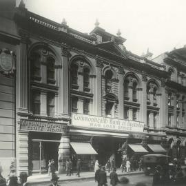 Commonwealth Bank - Exterior Post Office Chambers and Mercantile Mutual building, March-April 1920 (plate 194)