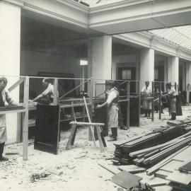 Post Office Chambers - Remodelling in preparation for Savings Bank Department as from April 1920 (plate 196)