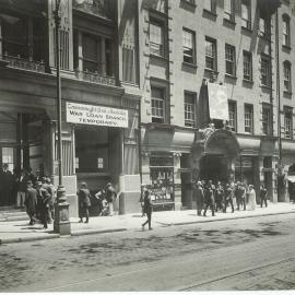 Commonwealth Bank - War Loan Department premises 1916: Temporary Office, Dalton's building, 115 Pitt Street exterior (plate 213)