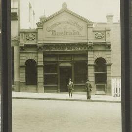 Commonwealth Bank - Branches - 3 Moore Street Sydney - Savings Bank Department - Exterior - 13 January 1913 (plate 215)