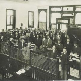 Sydney - Savings Bank Department 3 Moore Street: opening 13 January 1913 (plate 216)