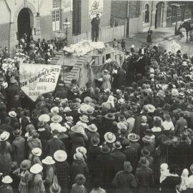 Commonwealth Bank - Sixth War Loan Campaign activities - NSW Tank Week - Tank visit to Mosman - 8 April 1918 (plate 223)