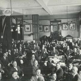 Commonwealth Bank - 6th War Loan: Meeting of NSW Commercial Travellers with Governor - March 1918 (plate 228)