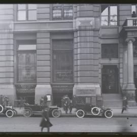 Commonwealth Bank - Branches - Melbourne - Equitable Building, Collins St. - Exterior view - c.1913 (view ii) (plate 242)