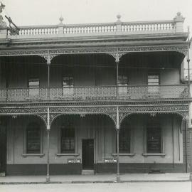 Commonwealth Bank - Geelong - Temporary premises in portion of Victoria Hotel Moorabool Street, October 1921 to September 1924 (plate 244)
