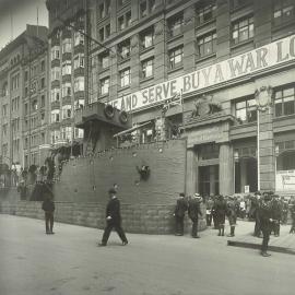 Seventh War Loan Campaign Activities in Sydney - Destroyer in Moore Street - 17 September 1918 (plate 247)