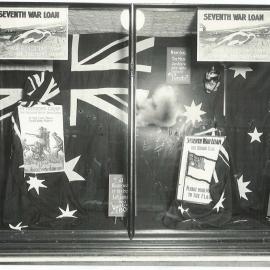 Commonwealth Bank - Seventh War Loan Advertising - Window Displays - Anthony Hordern and Sons - September 1918 (plate 256)