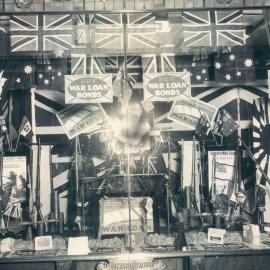 Commonwealth Bank - Seventh War Loan Advertising - Window Displays - Edward Arnold and Co. - 26 September 1918 (plate 258)