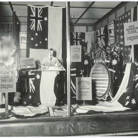 Commonwealth Bank - Seventh War Loan Advertising - Window Displays - Walders Ltd. - 26 September 1918  (plate 260)