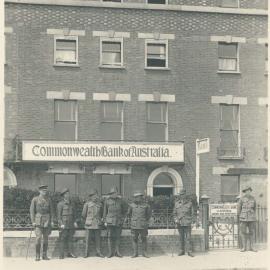 Commonwealth Bank - Branches - Weymouth (Military Branch UK) - Exterior (view i) - 3 June 1919 (plate 292)