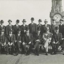Commonwealth Bank - Head Office - Staff Group - Senior Officers and Branch Managers - August 1916 (plate 298)