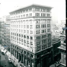 Commonwealth Bank - Head Office - Exterior, seen from Challis House - 25 September 1919 (plate 303)