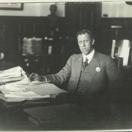 6th War Loan: Minister for Education (AGF James) who organised the school teachers of NSW to work for the War Loan - April 1918 (plate 307)