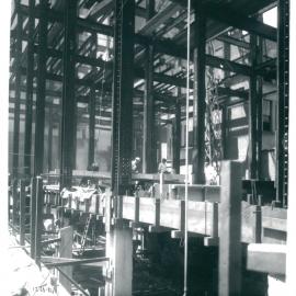 Government Savings Bank of NSW - Head Office 48-50 Martin Place - Construction - Interior - 12 November 1914 (plate 331)
