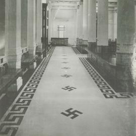 Commonwealth Bank - Head Office - Banking Chamber showing rubber floor - 21 August 1916 (plate 343)