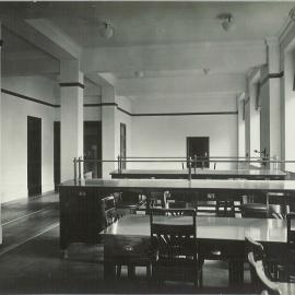 Commonwealth Bank - Head Office cnr Pitt Street & Martin Place - Interior upon completion - General Office areas - 11 August 1916 (plate 350)
