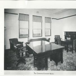 Commonwealth Bank - Head Office cnr Pitt Street & Martin Place - Construction - The Governor-General's room (view ii) - 24 March 1917 (plate 369)