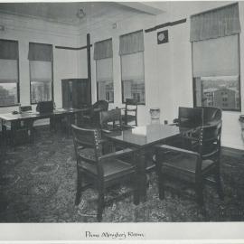 Head Office - Prime Minister's Room - 24 March 1917 (view ii) (plate 370)