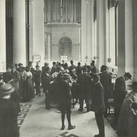 Banking Chamber, Head Office - War Loans Department - 8 February 1917 (plate 372)