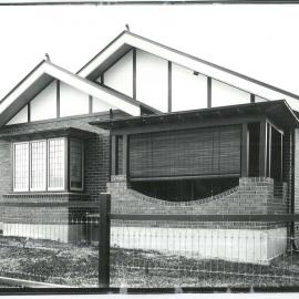 Commonwealth Bank - War Service Home - Bogle Street, Manly (front view) (plate 377)