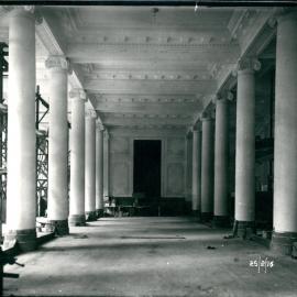 Commonwealth Bank -  Head Office cnr Pitt Street and Martin Place - Construction - 25 February 1916 (plate 394)