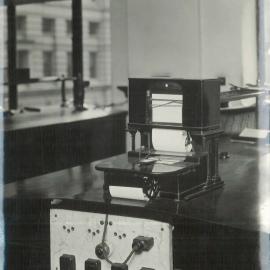 Facsimile writing machine installed on ground floor/first floor, Sydney Office - 19 November 1917 (plate 427)