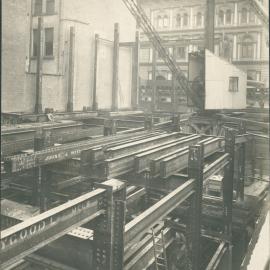 Commonwealth Bank - Head Office - cnr Pitt Street & Martin Place - Construction - 13 September 1914 (plate 429)