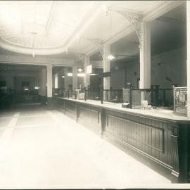 Commonwealth Bank - Branches - Adelaide - Interior - Banking chamber (plate 446)