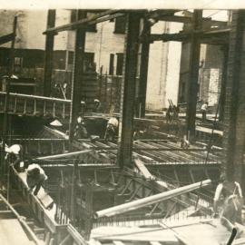 Government Savings Bank of N.S.W. - Head Office - 48-50 Martin Place - Construction - 29 May 1925 (plate 454)