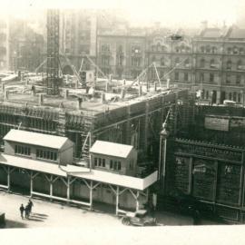 Government Savings Bank of N.S.W. - Head Office 48-50 Martin Place - Construction - Exterior - 26 June 1925 (plate 460)