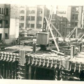 Government Savings Bank of N.S.W. - Head office 48-50 Martin Place - Construction - Exterior - 26 June 1925 (plate 461)
