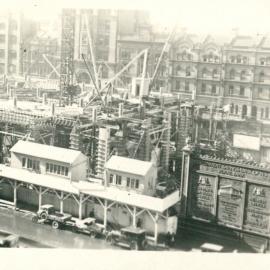 Government Savings Bank of N.S.W. - Head office 48-50 Martin Place - Construction - Exterior - 17 June 1925 (plate 463)